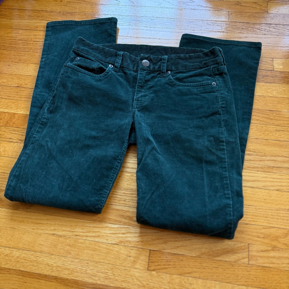 SOLD Dark Green Corduroy Pants